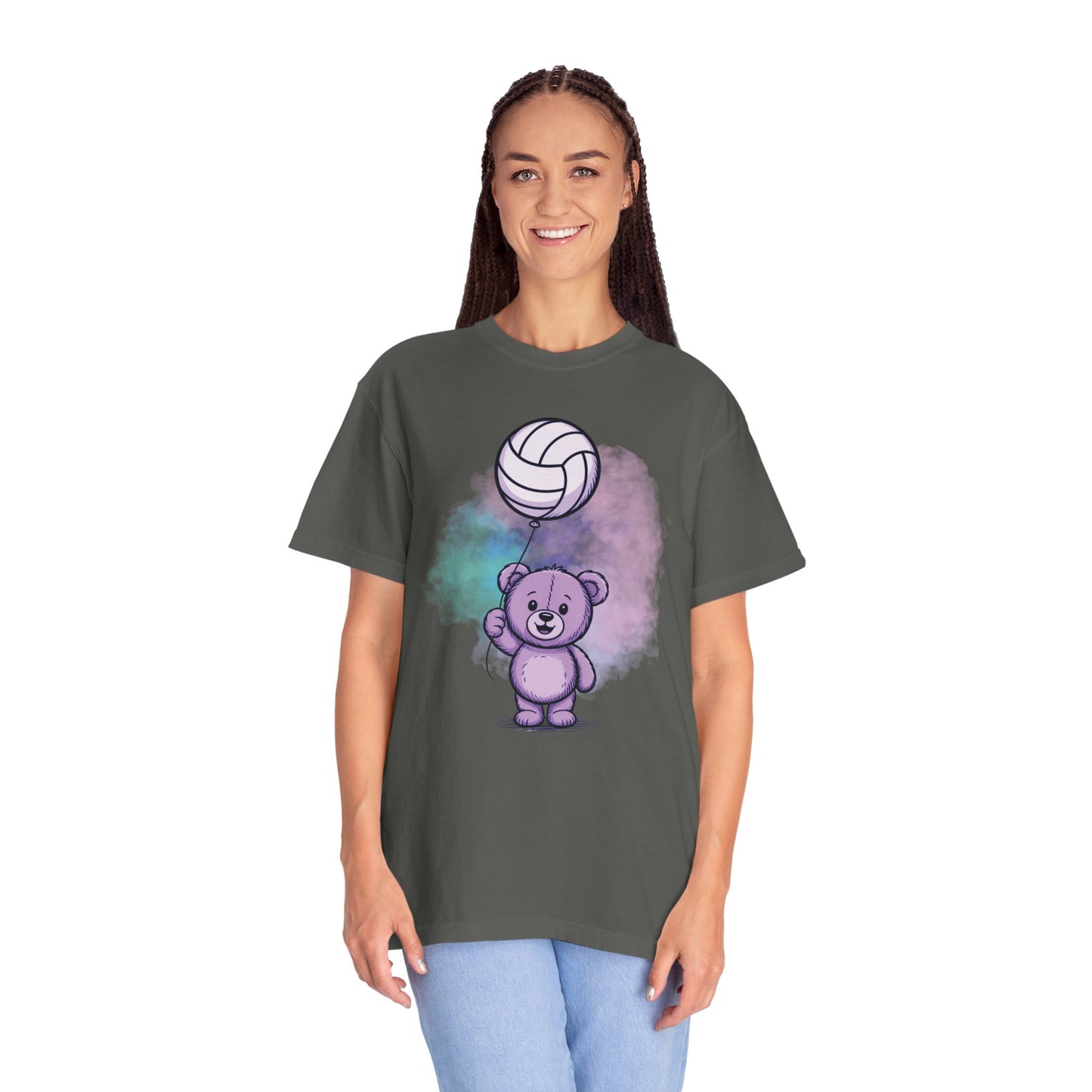 Bear With Volleyball Balloon