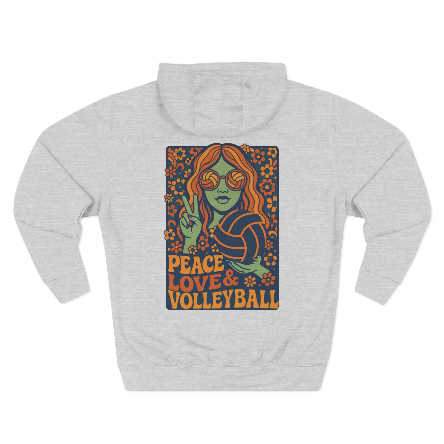 Peace Love Volleyball Hoodie