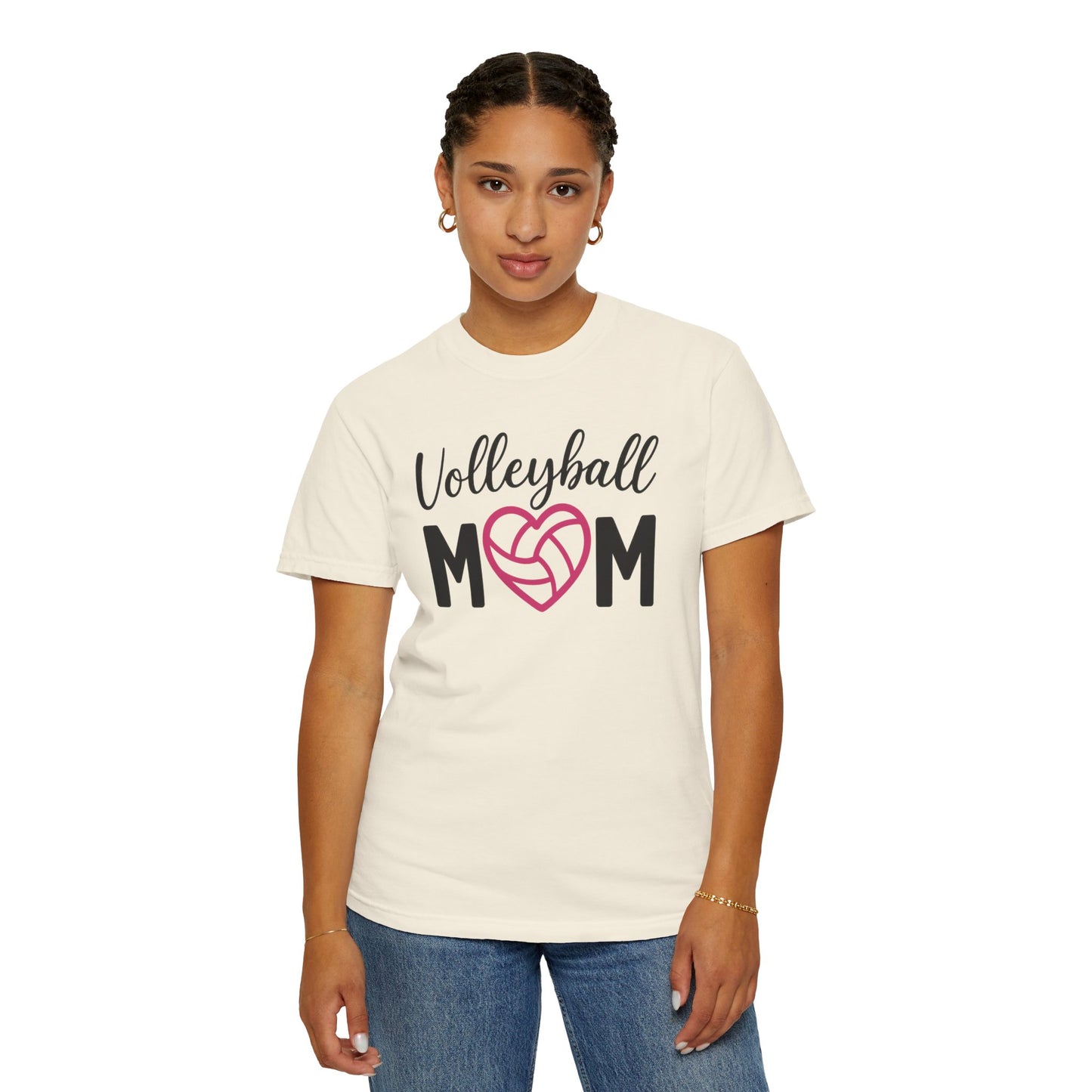Volleyball Mom with Heart