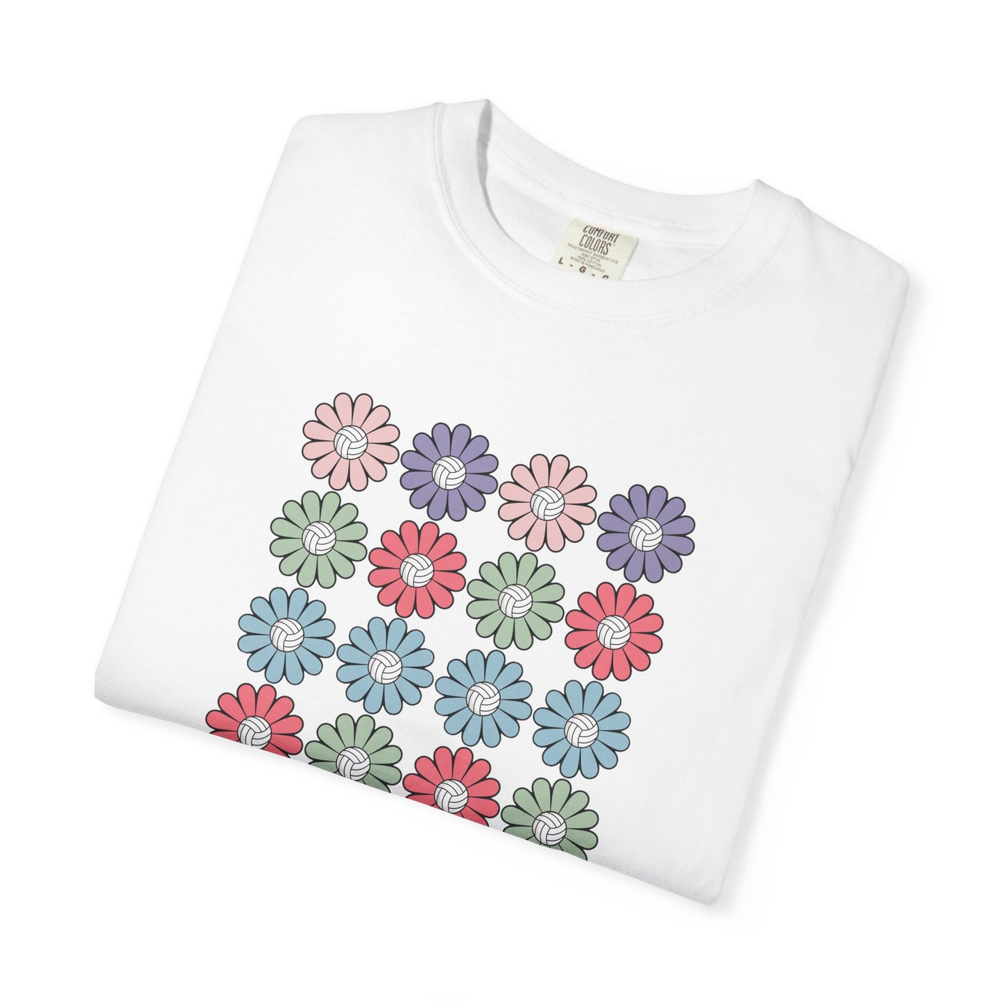 Floral Volleyball Pattern