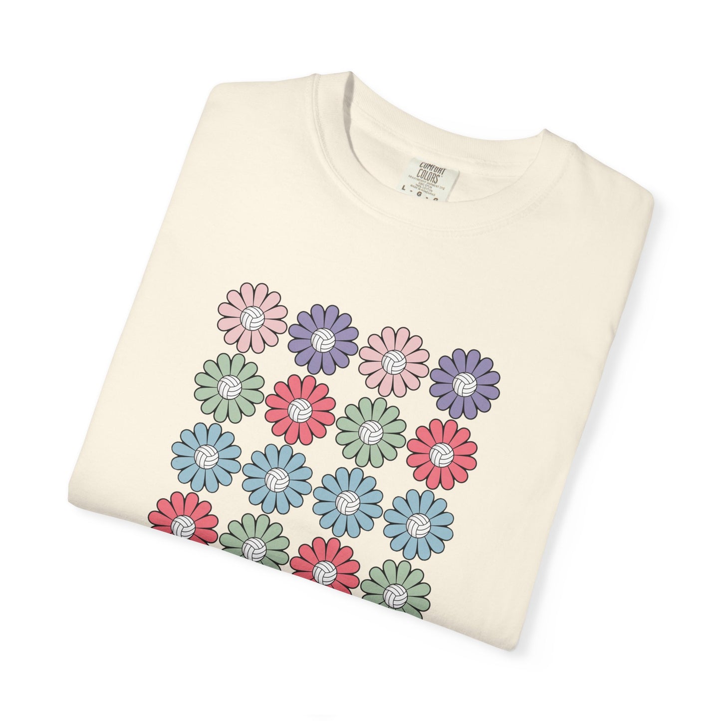 Floral Volleyball Pattern