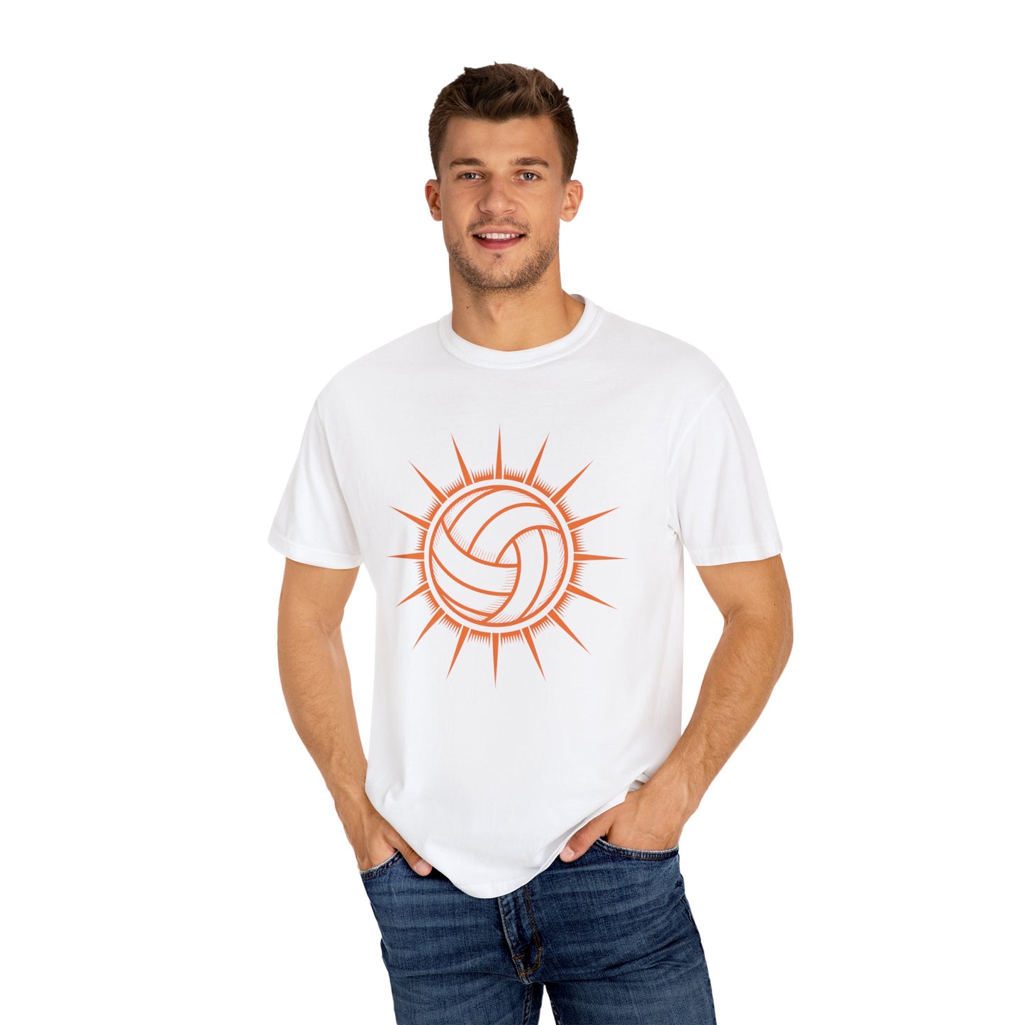 Volleyball Sunburst