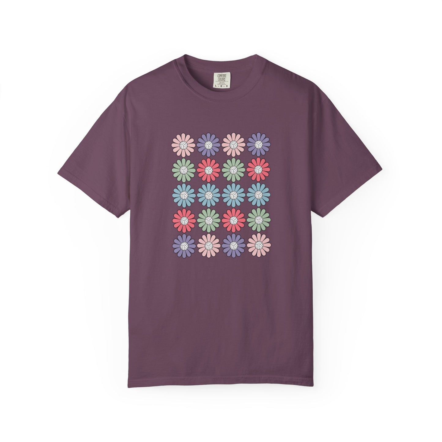 Floral Volleyball Pattern