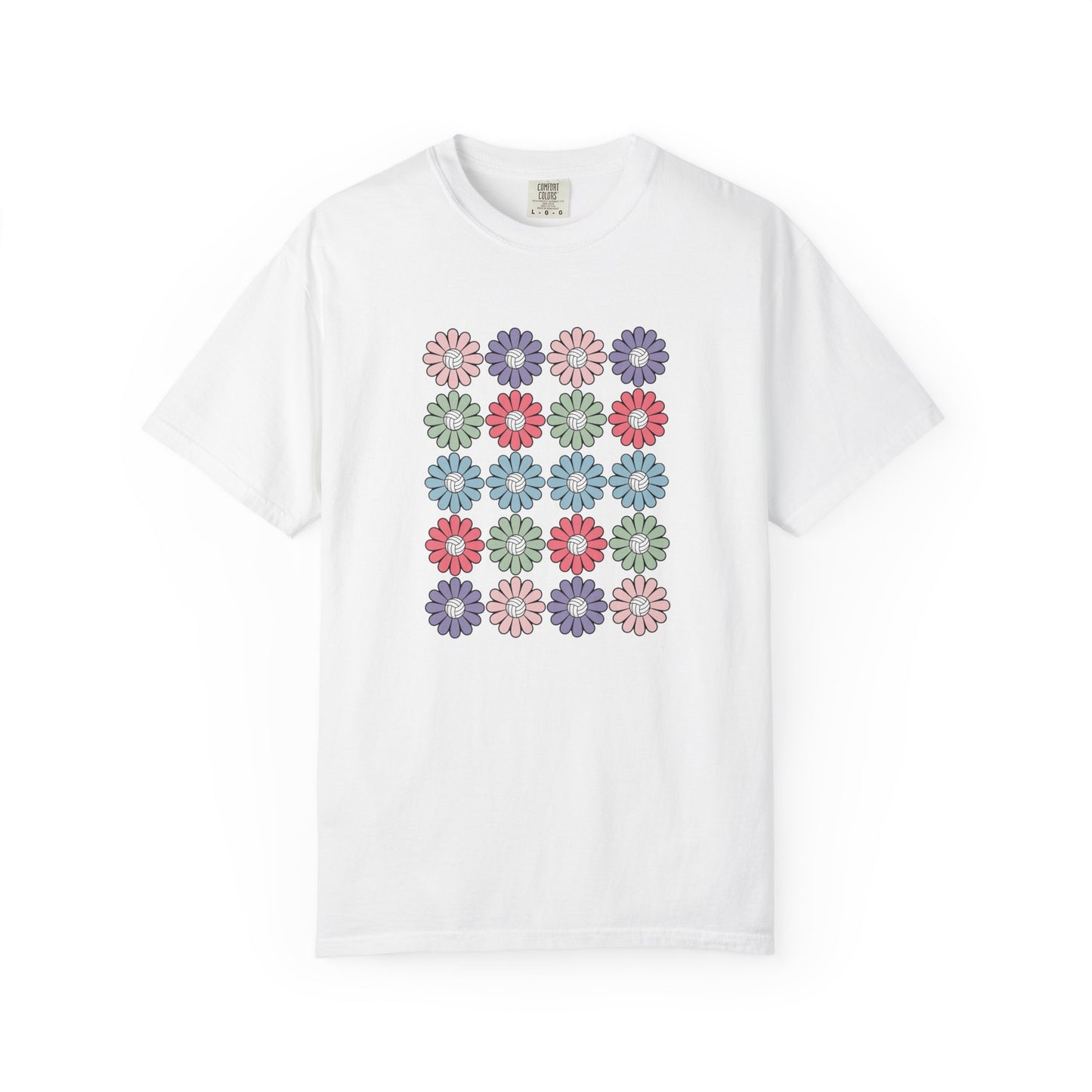 Floral Volleyball Pattern