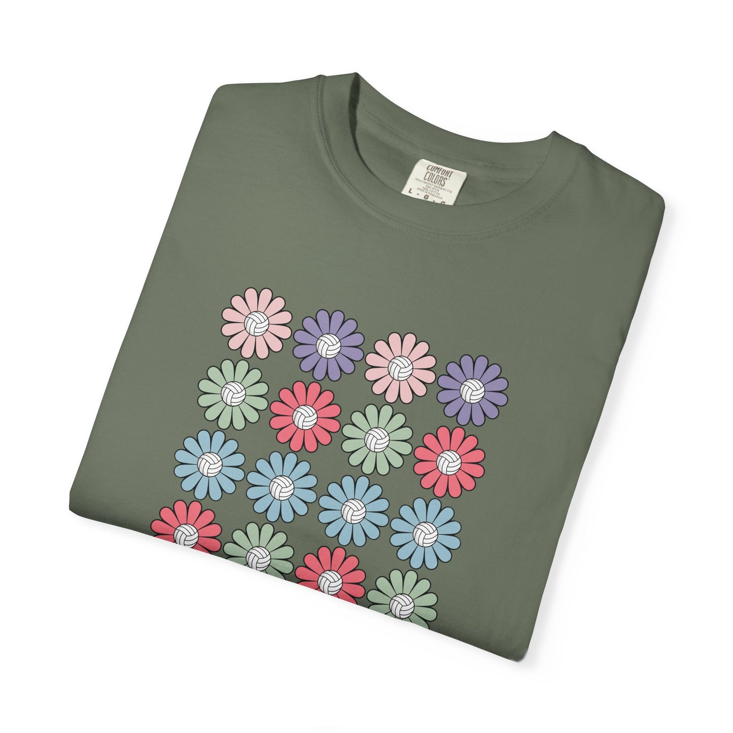 Floral Volleyball Pattern