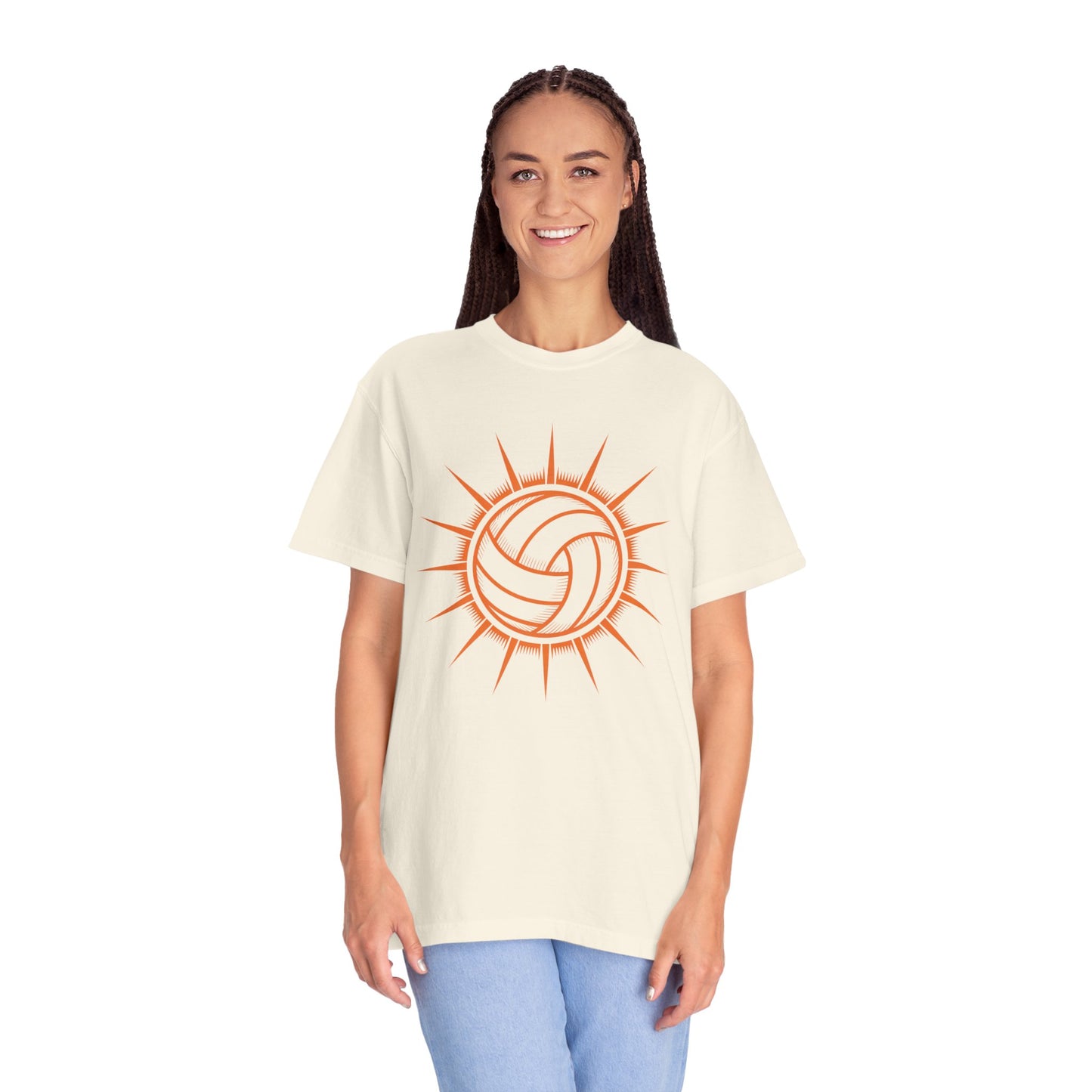 Volleyball Sunburst