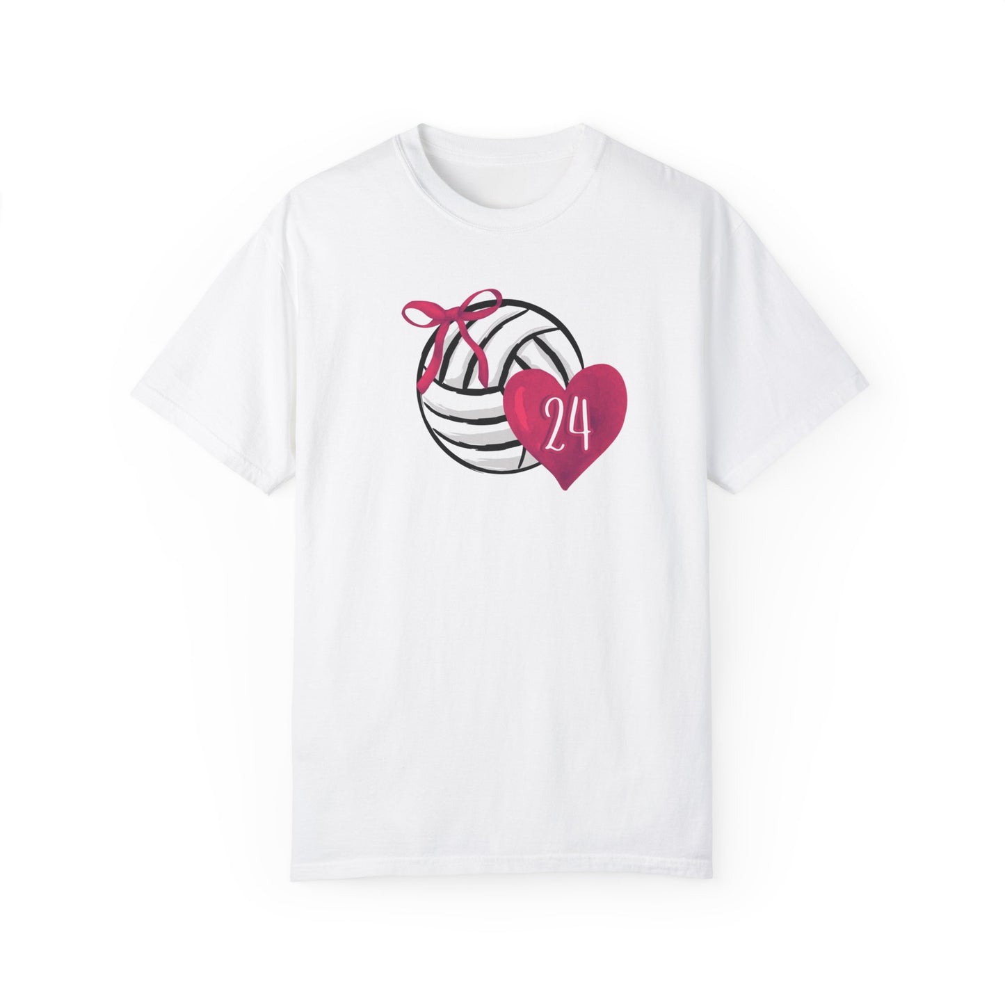 Volleyball Love Watercolor [CUSTOMIZE NUMBER]