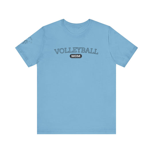 Volleyball Mom [CUSTOMIZE SLEEVE WITH NAME & NUMBER]